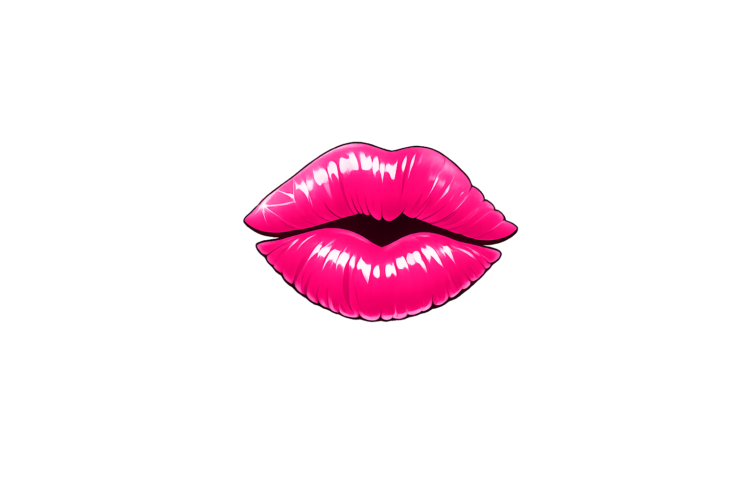 Pink Punto icona labbra